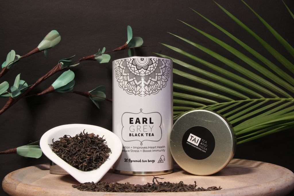 Earl Grey (20 pyramid tea bags) - TEA AND INDIA