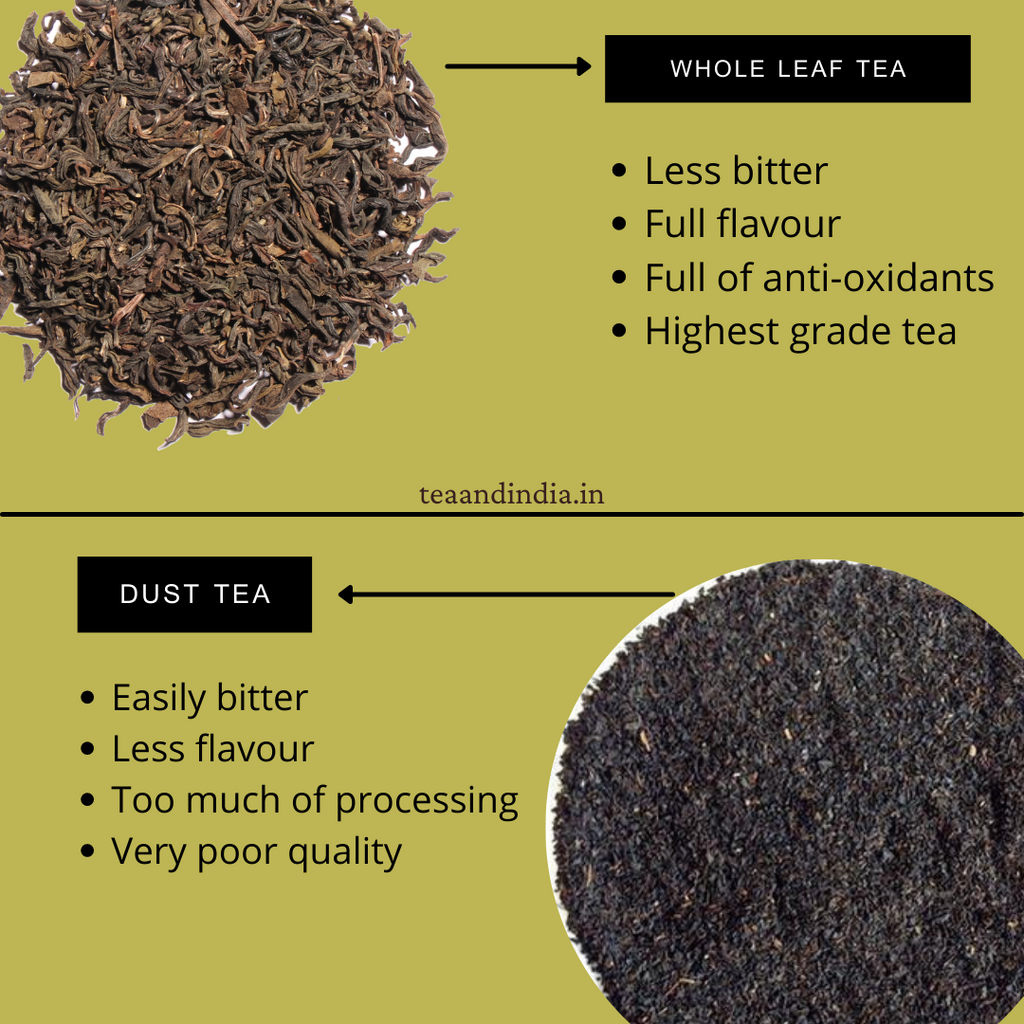 Tulsi ginger tea / tulsi tea / tulsi green tea / whole leaf tea / teaandindia / tea and india / best green tea