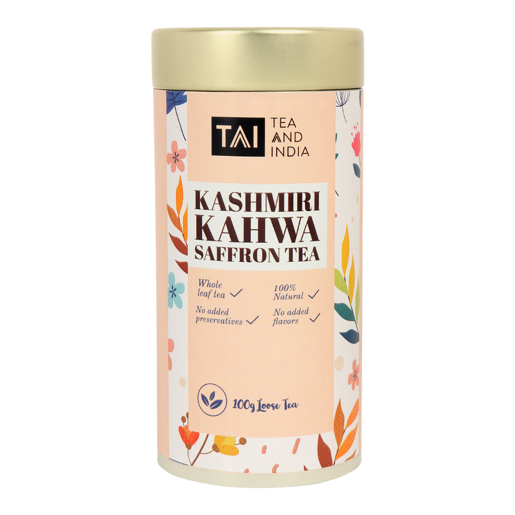 Kashmiri Kahwa tea - TEA AND INDIA