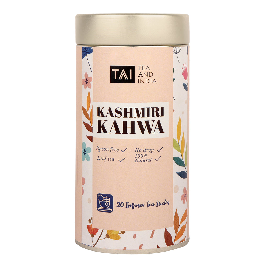 kashmiri kahwa / green tea / teaandindia / tea and india / herbal tea / best green tea / kashmiri kahwa saffron tea / best green tea / tea sticks 
