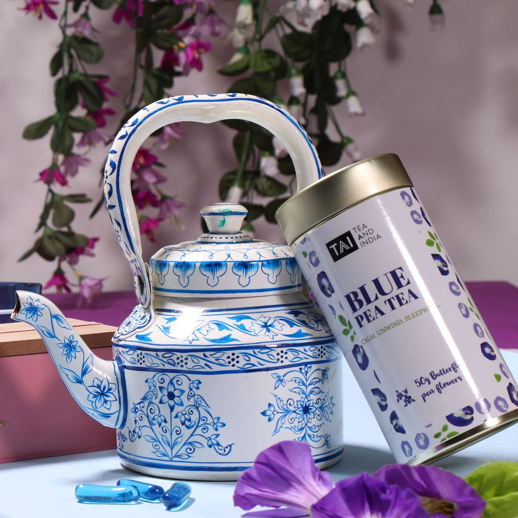 blue pea tea / blue pea / green tea / herbal tea / tea and india / teaandindia / neeli chai / best tea / Butterflypea flower / Butterfly pea flowers / butterfly tea / Blue tea  