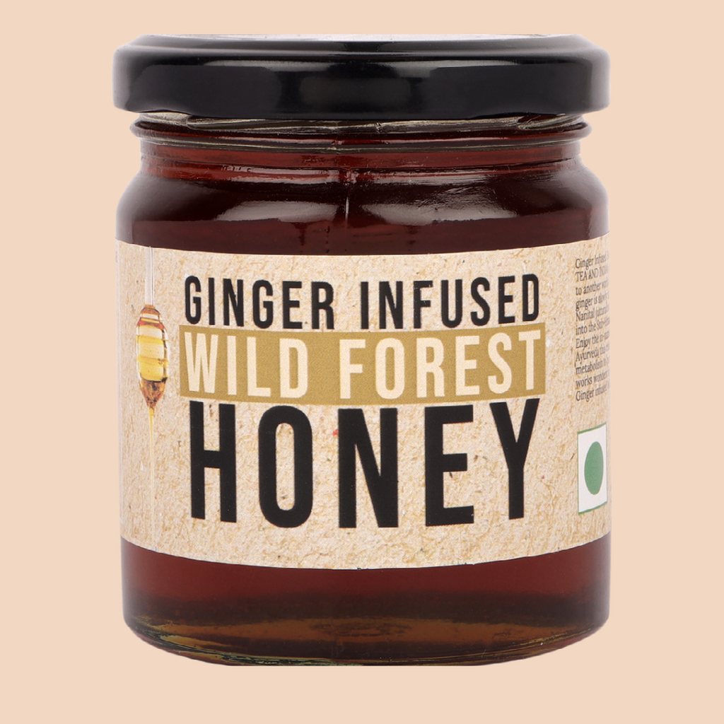 Ginger infused honey / ginger honey /  tea and india /  teaandindia / honey /  best honey