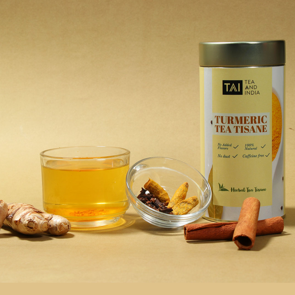 Turmeric Tea Tisane - TEA AND INDIA