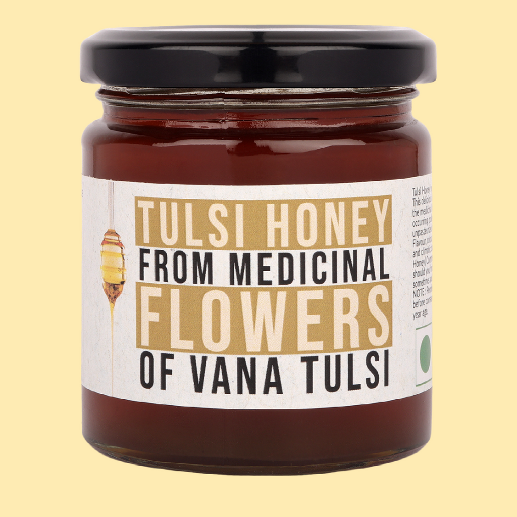 tulsi honey / honey / tea and india / teaandindia / best honey 